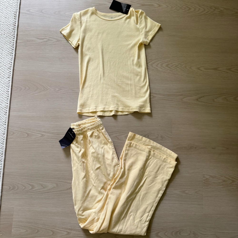 Brandy Melville Matching yellow set